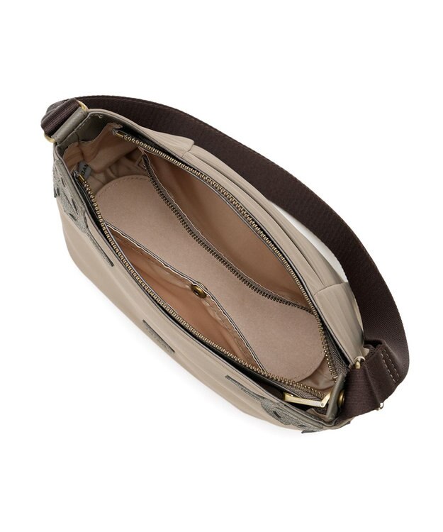 IBIZA ディアリオ　ナイロン　ショルダーバッグ ベージュ