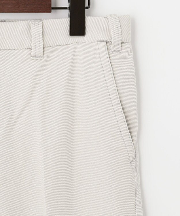 JOSEPH ABBOUD 【オーガニックコットン】ハイパワーカルゼ パンツ ホワイト系