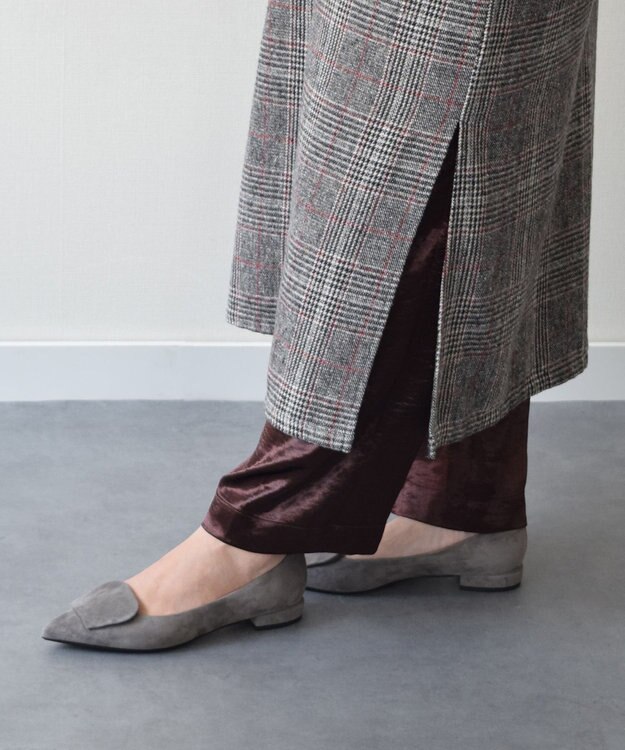 美品 FABIO RUSCONI　ポインテッドトウローヒール ファビオルスコーニ FABIO RUSCONI ローヒールポインテッドトウ