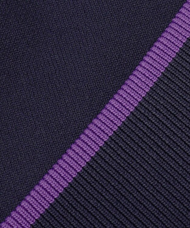 23区GOLF 【WOMEN】【ウォッシャブル】ニットカーデガン ネイビー系