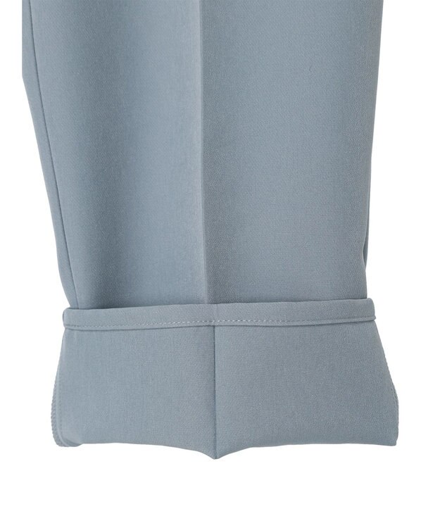 Green Parks きれいシルエットパンツ Sax