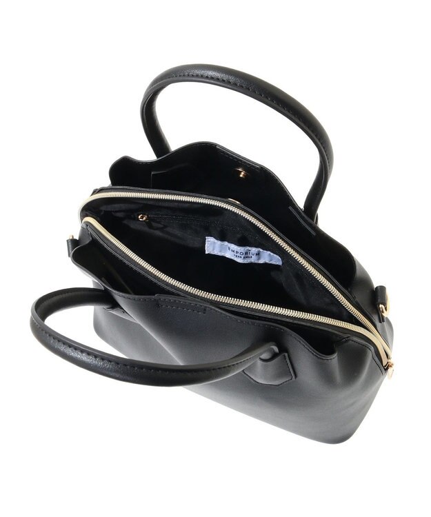 Green Parks ＥＴＳ．多収納ツーハンドルバッグ Black