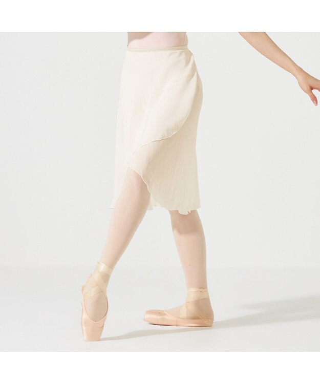Chacott ◎【Nela ライン】巻きスカート オフホワイト