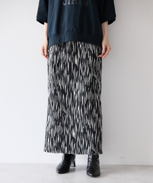 AMERICAN HOLIC セルフカットプリーツタイトスカート A