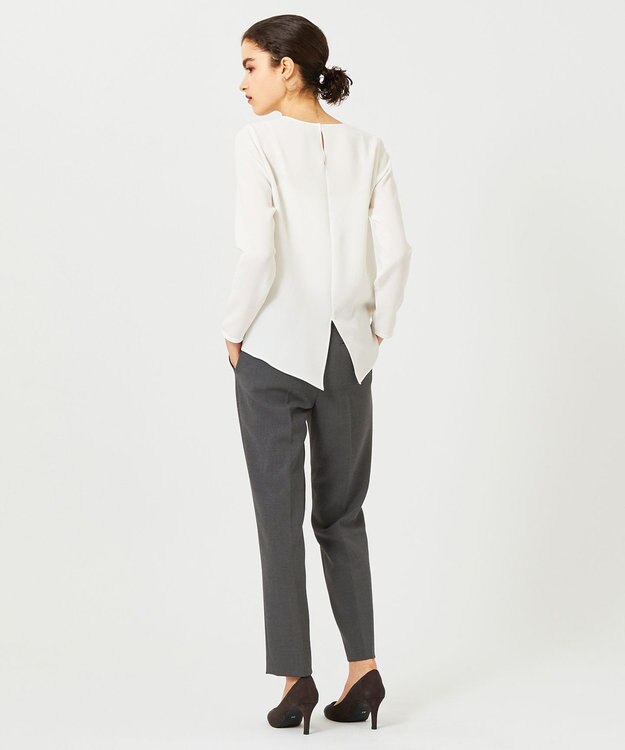 BEIGE， SHELBY / ロングスリーブブラウス White