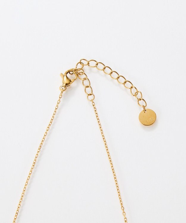 Phoebe 【金属アレルギー対応】ステーションビジューチョーカー/サージカルステンレス/38cm～43cm クリア