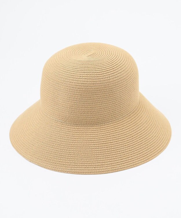 ANY 【吸水速乾/UVケア】プレート付ブレードハット ナチュラル