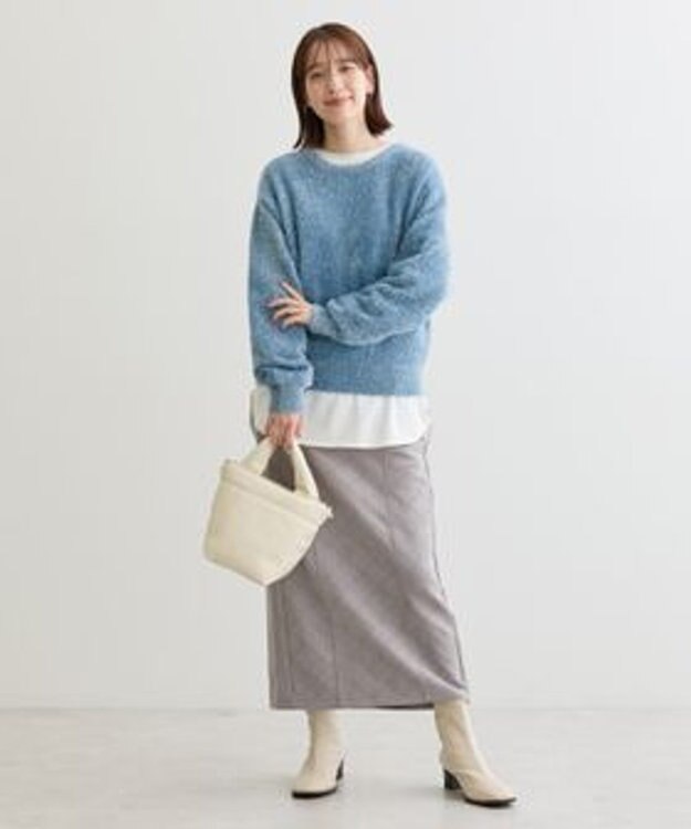 Green Parks 裾ラウンドホワイトインナー Off White