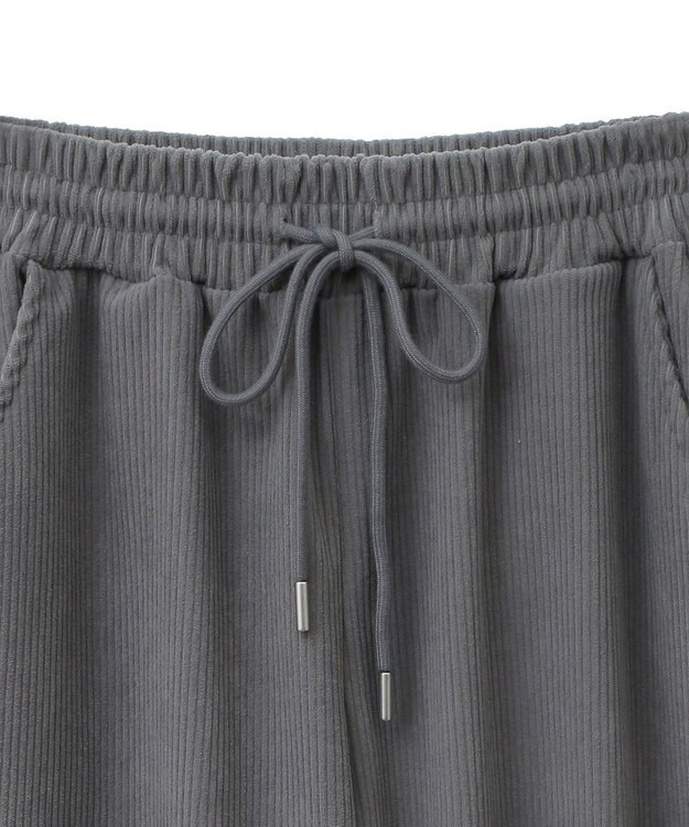earth music&ecology リラックスコーデュロイパンツ Gray