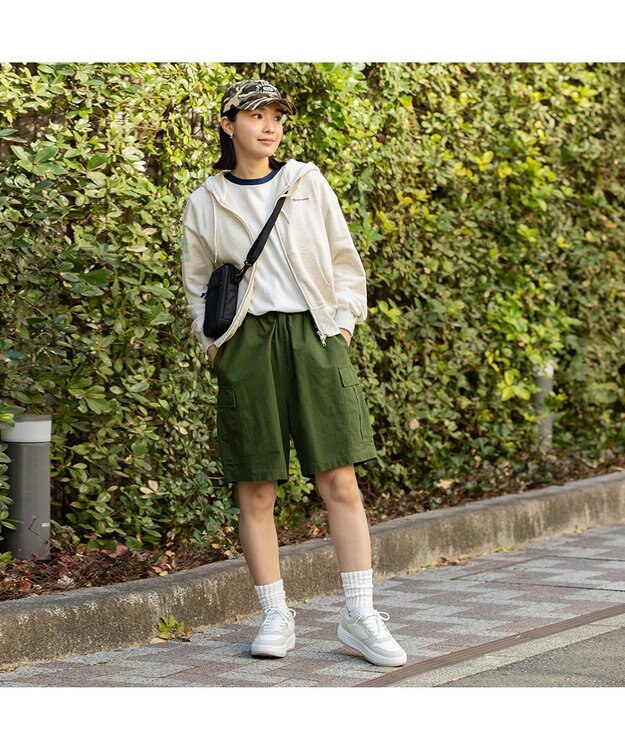 林八百吉商店 Champion   カモフラキャップ ブラック