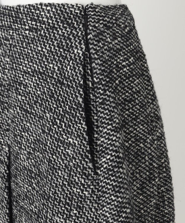 23区 L 【R(アール)】GIOLICAミックスツイードスカート ブラック系