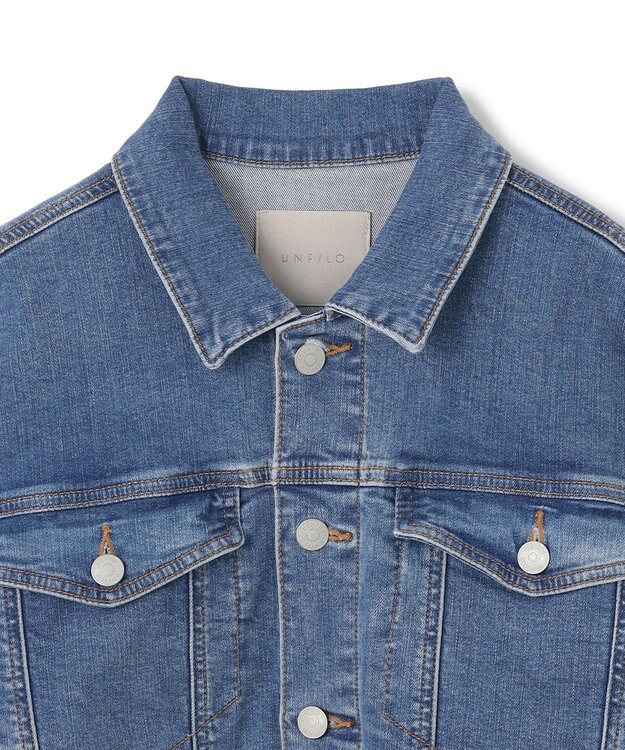 UNFILO 【UNFILO DENIM】撥水 デニムジャケット ブルー