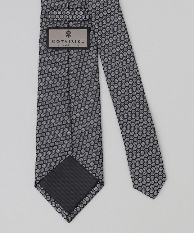 GOTAIRIKU GOTAIRIKU別注【MANTERO/マンテロ】ネクタイ_小紋柄 ブラック系8