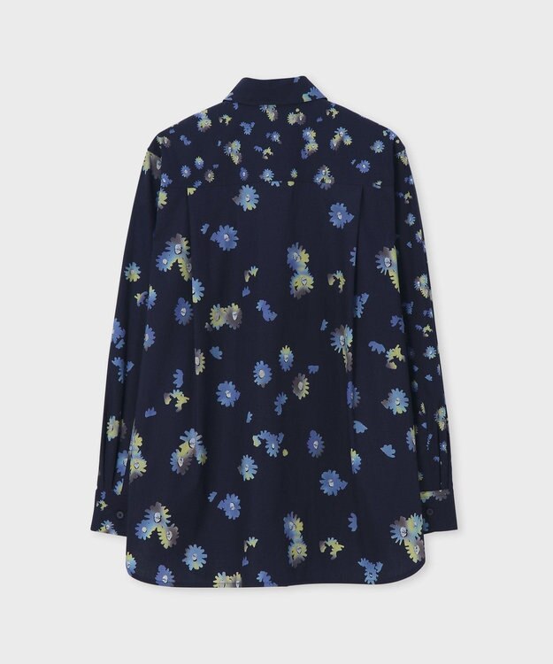Paul Smith Chamomile Floral ミックス シャツ ネイビー