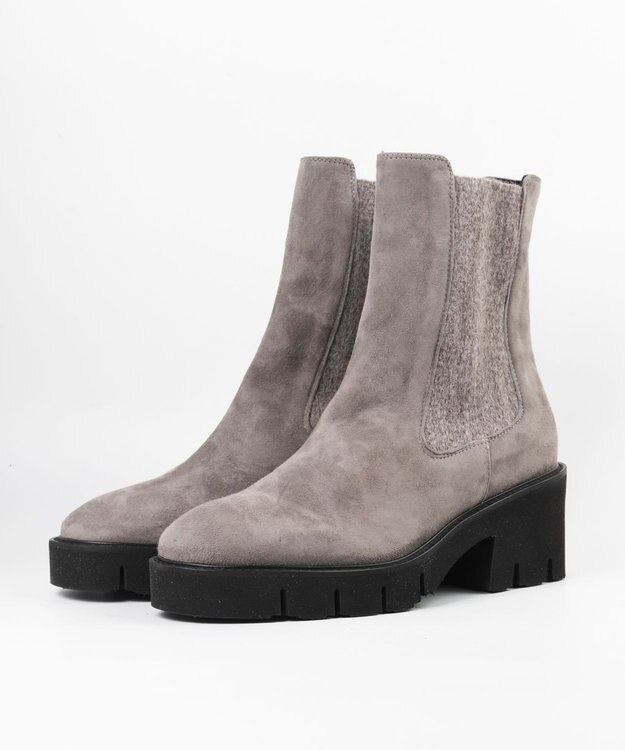 BONTRE 【LucaGrossi/ルカグロッシ】厚底サイドゴアブーツ/H616T-UA グレー