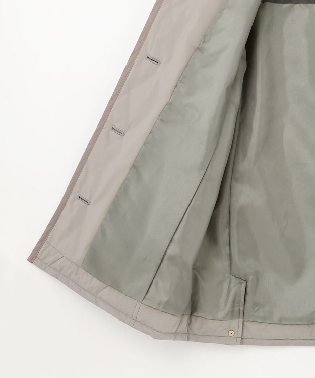 J.PRESS LADIES 【洗える・撥水】プレミアムBasicキルティング ショート コート モカベージュ系