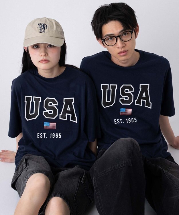 WEGO 【ユニセックス着用ITEM/XSSMLXLサイズ展開】アソートグラフィックBIG　T（SS） 柄8