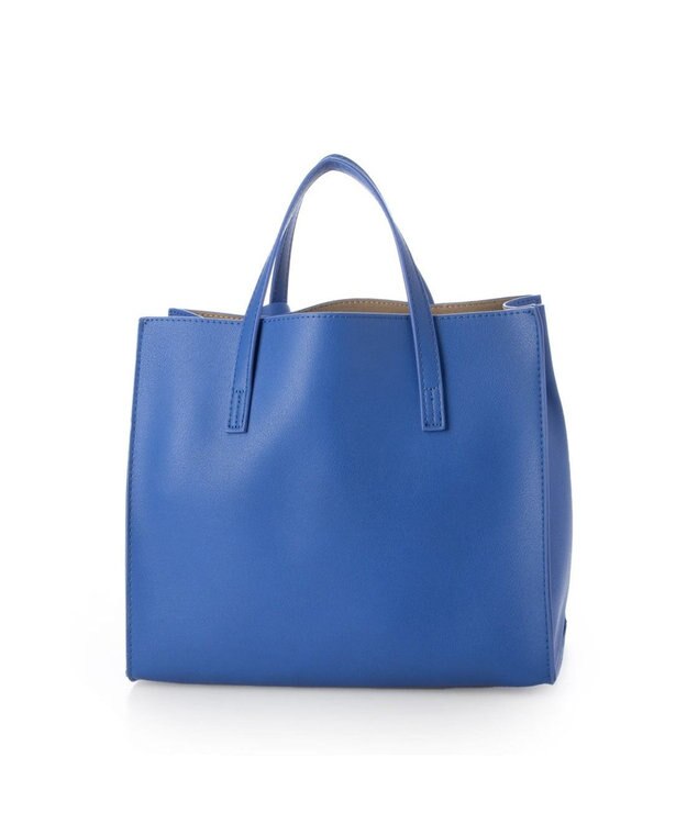 UNBILLION カシュカシュ cachecache / パーテーションミニ2wayトートバッグ ブルー