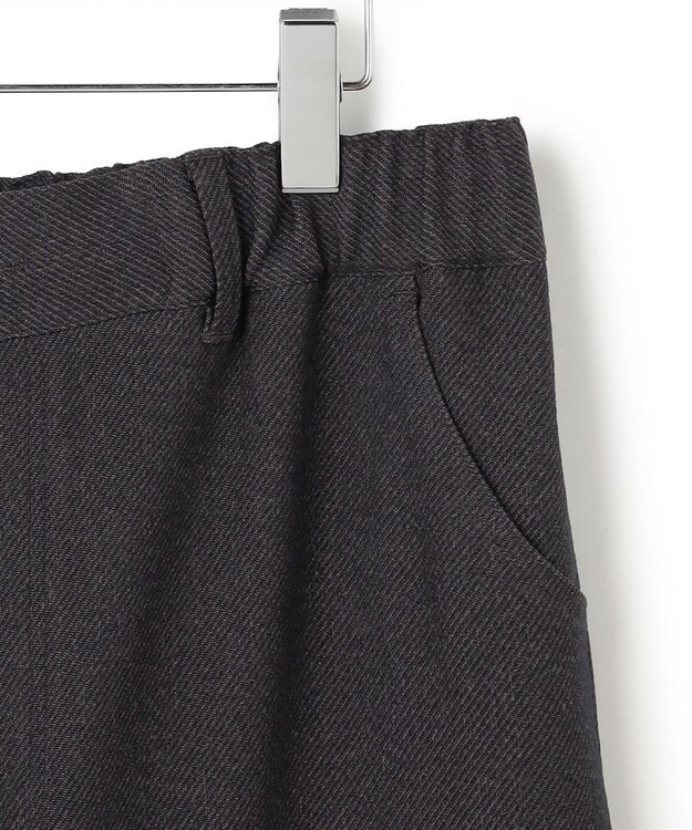 J.PRESS YORK STREET 【UNISEX】ポリエステルカルゼ ワイドペインターパンツ グレー系