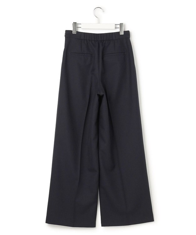 23区 S 【先行予約】TWギャバジン ワイドパンツ ネイビー系