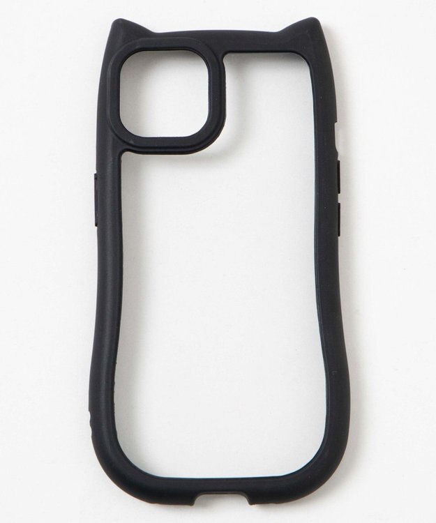 WEGO 猫耳フレームiphoneケース（ブラック） 柄3