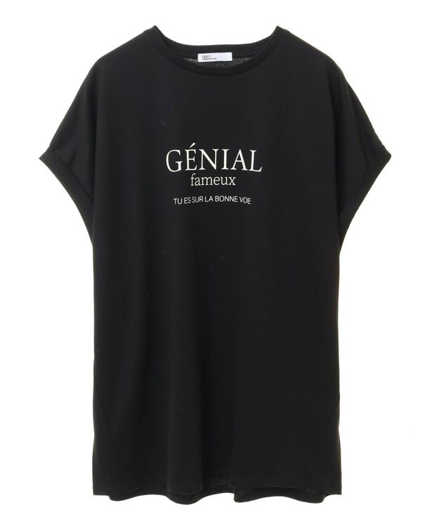 CRAFT STANDARD BOUTIQUE ＧＥＮＩＡＬ　プリントプルオーバー Black