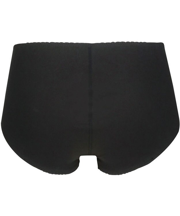 Wing ジュニア ショーツ Wing Teen おしりにくいこみにくい ズレ上がりにくい(裾) 綿混素材(身生地部) 【non!PKパンツ】 はきこみ丈ふつう RJ3000 ウイング／ワコール ブラック