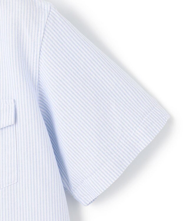 J.PRESS MEN 【WEB・一部店舗限定】半袖シャツ / B.D. サックスブルー系1