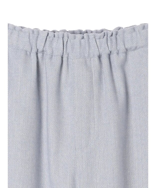 earth music&ecology ヘリンボーンイージーパンツ Light Gray