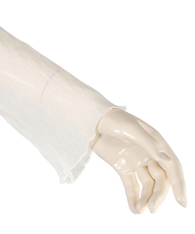 San-ai Resort（三愛水着楽園） 【WEB限定】シアー素材トップス3点セット水着 オフホワイト