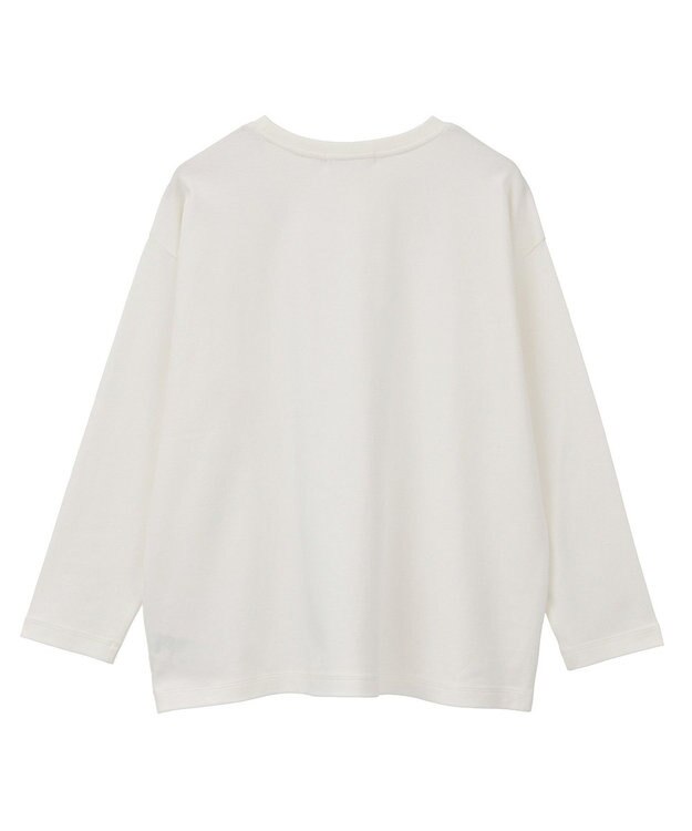 AMERICAN HOLIC クルーネックスクエアヘムプルオーバー Off White