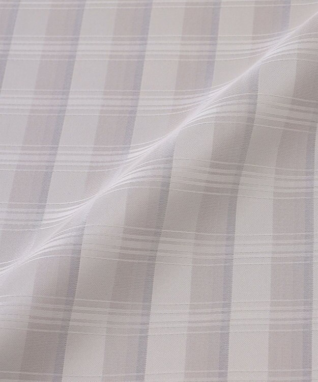 GOTAIRIKU 【WEAR BLACK】シルク100％ フォーマルチーフ_チェック アイボリー系4