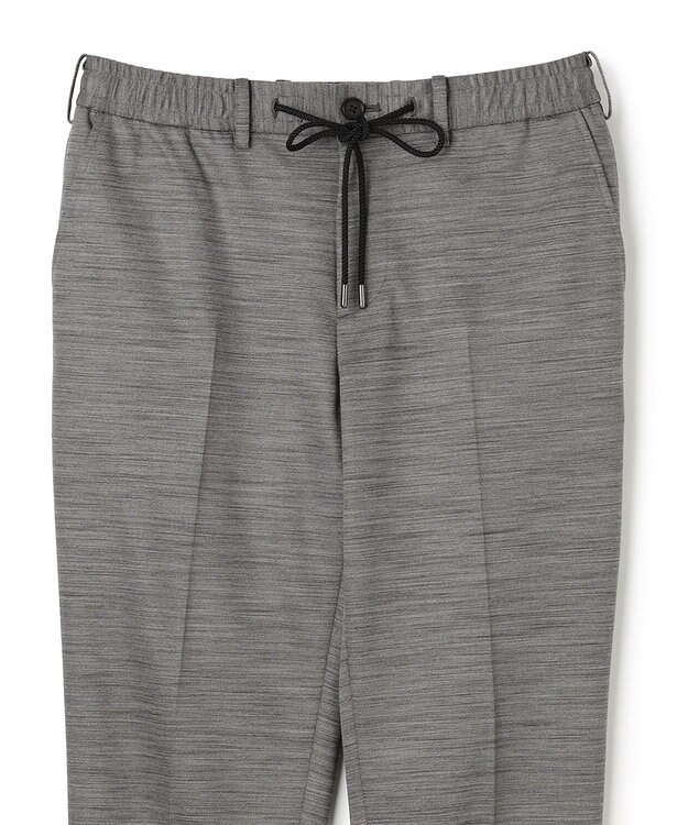 JOSEPH HOMME スプリングウールジャージー ドロスト付きテーパードパンツ / PEGG CONVERTIBLE ライトグレー系