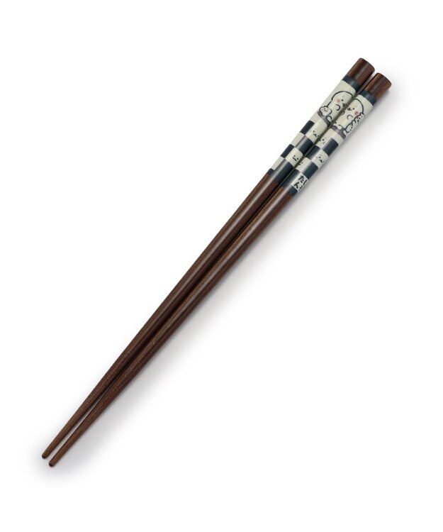 Mother garden しろたん 木製 箸  21cm 《和柄》 単品 和柄