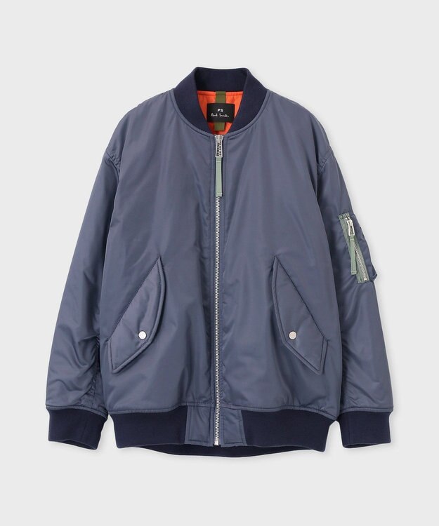 Paul Smith オーバーサイジング MA-1 ブルゾン ダークブルー