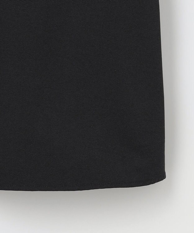 #Newans 【洗濯機可能/シワになりにくい】〈小柄さんにお勧め〉ウェービーカラーブラウス ブラック