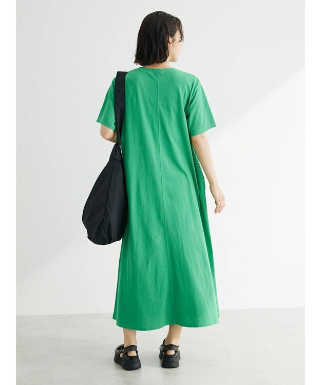 Green Parks ・ＱＵＯＮ　ノットショルダーイージービッグバッグ Gray Beige