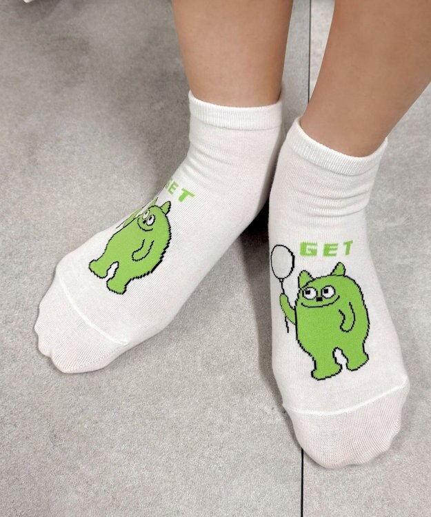WEGO モンスターショートソックス 柄4