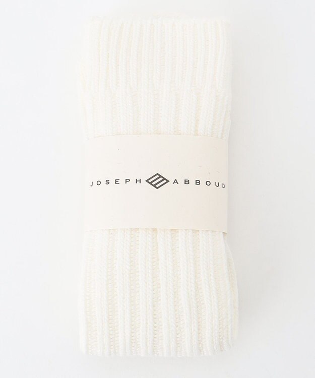 JOSEPH ABBOUD MOUNTAIN 【SPACE】JOEコットンリブ ソックス アイボリー系