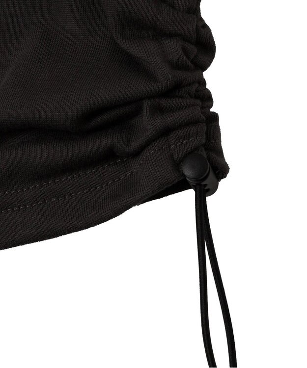 WEGO スターロゴ半袖ジップパーカー ダークグレー