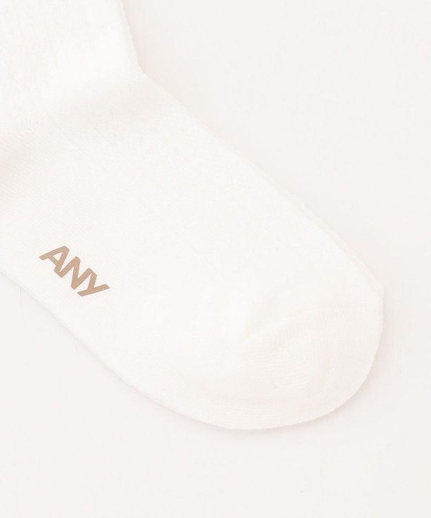 ANY KIDS レースハイソックス オフホワイト