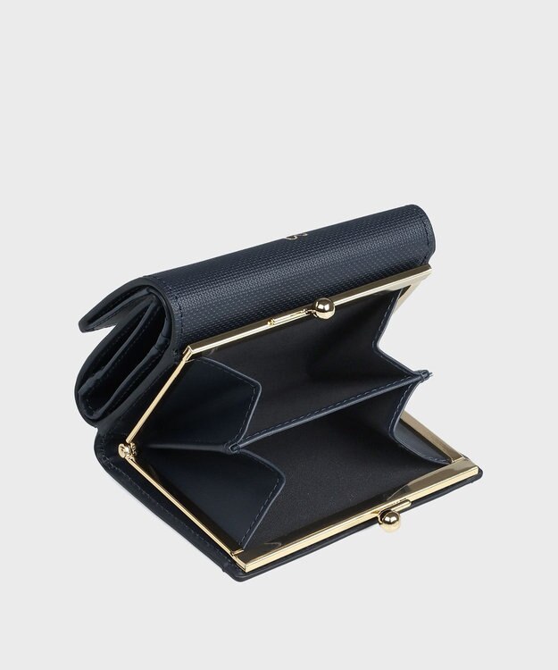Paul Smith ミックスドゥードゥル ３つ折りがま口財布 ネイビー