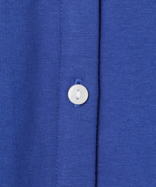 ANY SIS L 【美ライン大人T】裾タックゆる プルオーバー ブルー