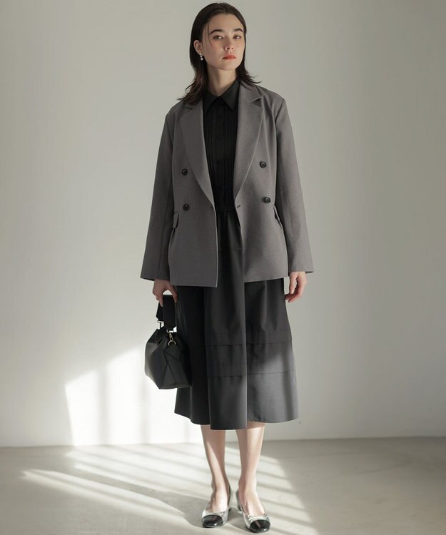 組曲 S シュットクロス ジャケット グレー系