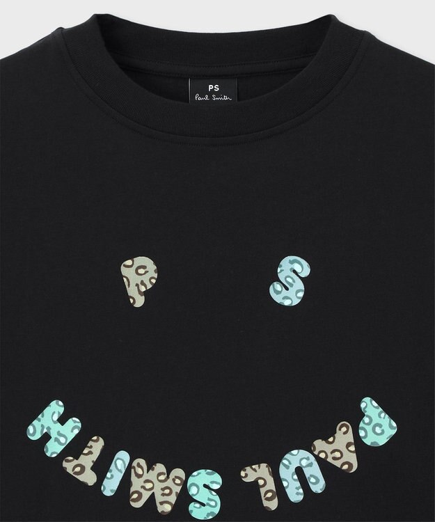 Paul Smith PS Happy アニマルロゴ 半袖Tシャツ ブラック