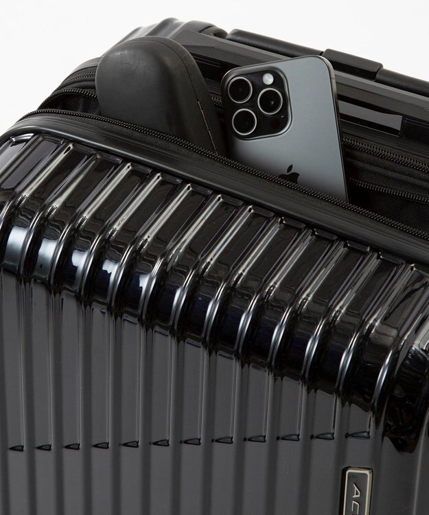 ACE BAGS & LUGGAGE ACE クレスタ スーツケース エキスパンド機能 2~3泊 機内持ち込み 06316 エース ブラック