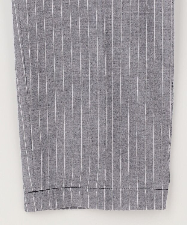 JOSEPH ABBOUD 【キングサイズ・オーガニックコットン】ドライサッカーストライプ　パンツ ブルー系2