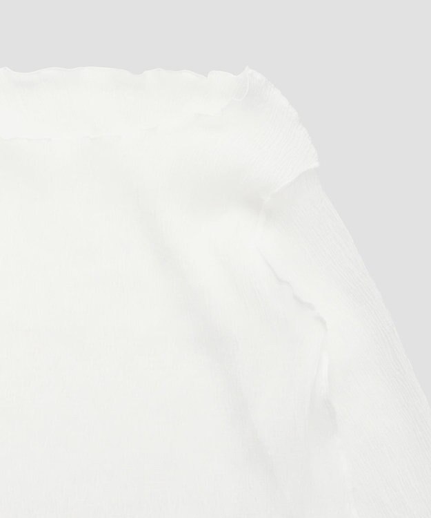 San-ai Resort（三愛水着楽園） 【WEB限定】シアー素材トップス3点セット水着 オフホワイト