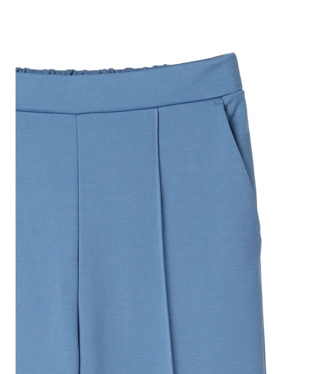 Green Parks らくスレストレートパンツ Blue