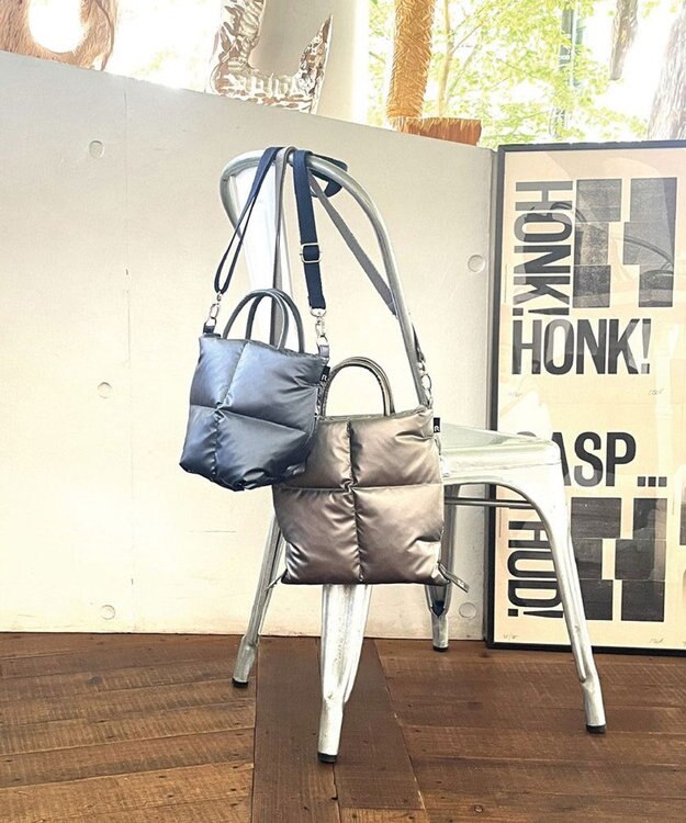 ROOTOTE 1245【2way:軽量】FE.ベビールー.ルートートカロ-A 01：スモークネイビー